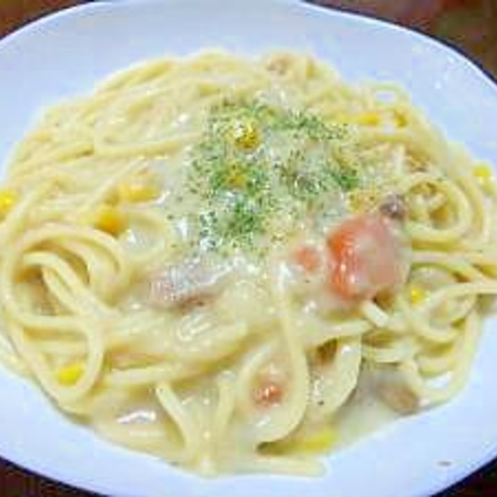 シチューの残りで クリームシチューパスタ レシピ 作り方 By Manamana312 楽天レシピ シチューの残りで クリームシチューパスタ レシピ 作り方 By Manamana312 楽天レシピ